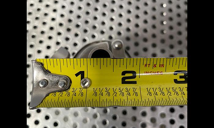 Used Stainless Steel  C45MPS-1/4-SFY-316L-PM Spring Loaded Check Valve