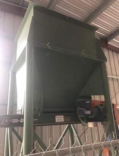 Used Feeder, Hopper, 8" x 72", C/st, Quinn #C743127