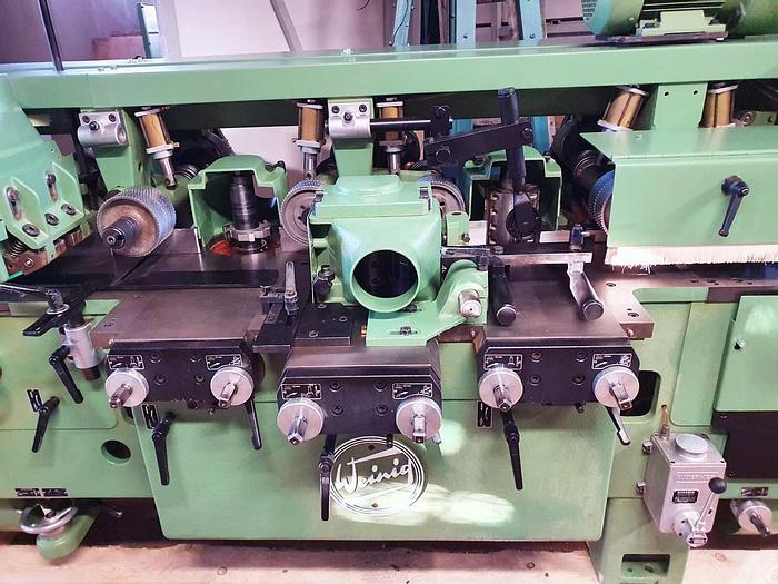 Used Weinig planer and moulder Unimat U22A,6 spindles
