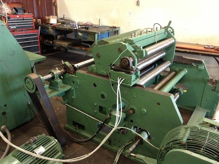 Used 42" REFURBISHED KIDDER CW CENTERWIND SLITTER REWINDER SHEAR AND SCORE SLITTING - PENDING LS