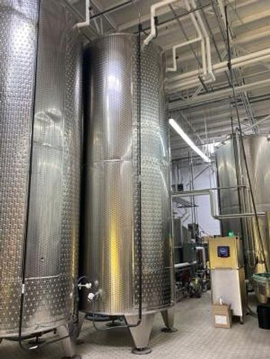 Used (2) available - Used Letina 14600L / 3850Gal Jacketed Tanks