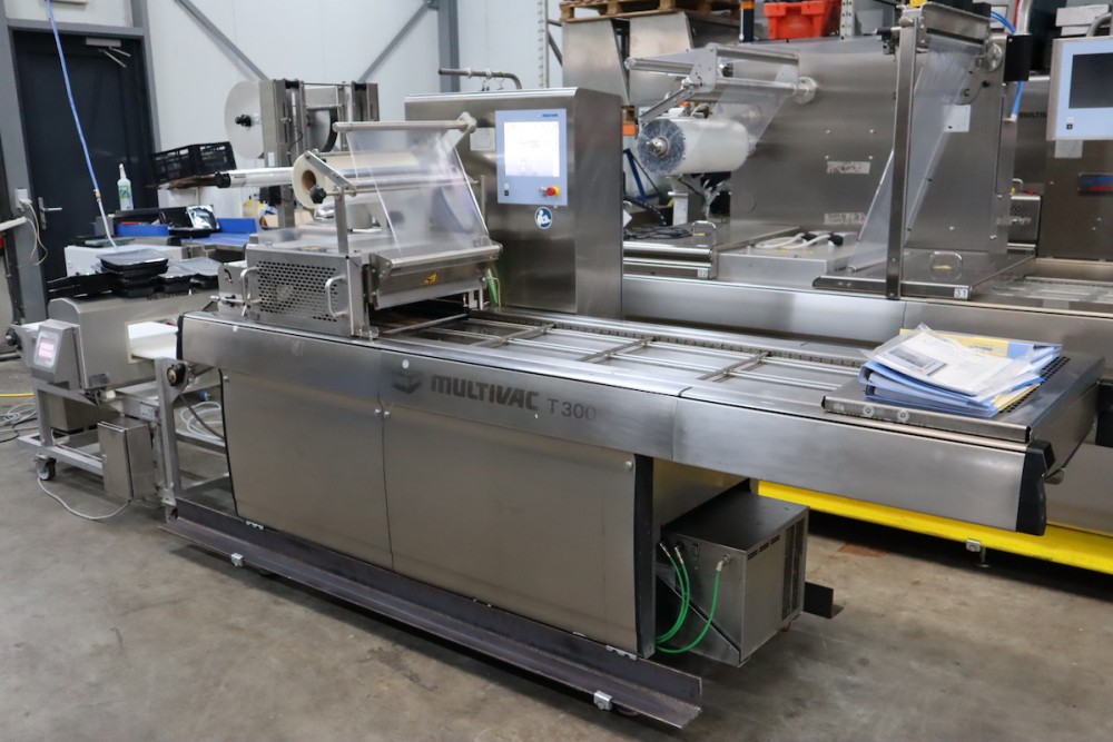 Used Multivac T300 compact automatic traysealer