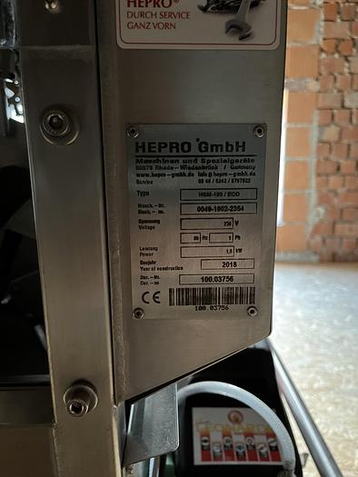 Used 2018 Hepro