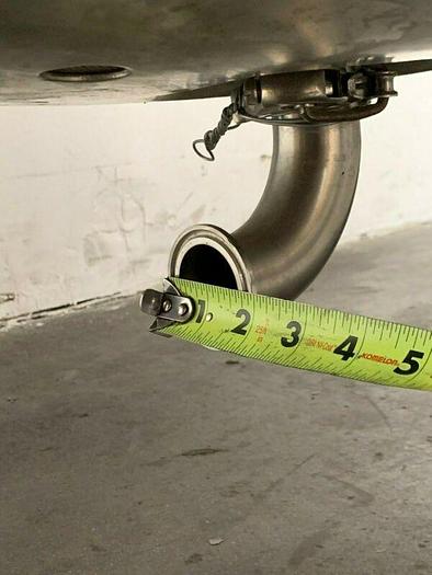 Used Paul Mueller 1100 Liter- F Stainless Steel Triple Jacketed Reactor 50 PSI