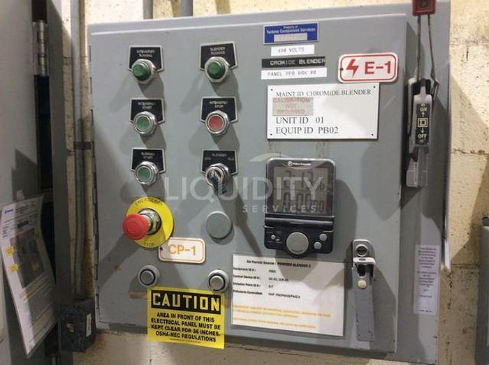 Used 10 cuft Patterson Kelley Twin Shell Blender SS