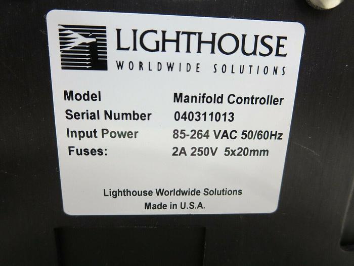Used Lighthouse Worldwide Solutions Manifold Controller
