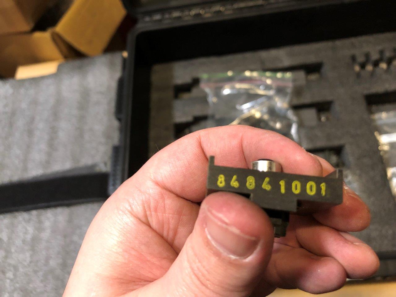 Used DELTA DE8000 6.8 x 6.2 eMGA Test Handler Change Kit