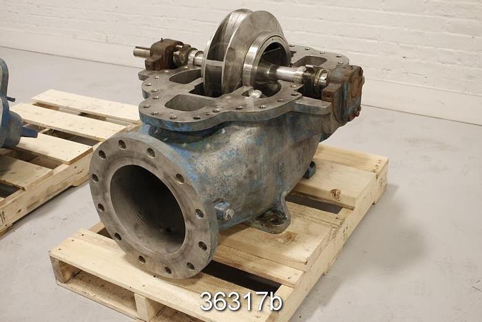 Used Goulds 3410 Split Case Pump, 8x10x14 #36317