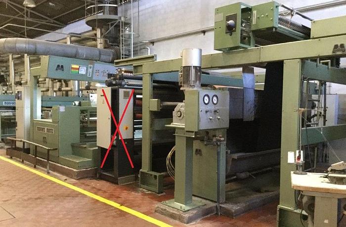 Used STENTER 1992 MONFORTS 2600/2400 mm OIL