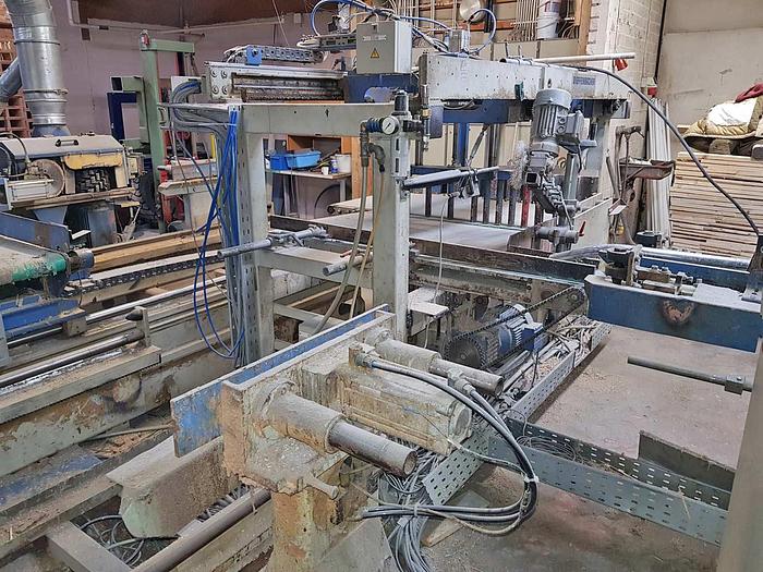 Used 2000 Dieffenbacher Finger jointing system Finger jointing system MEGA 500
