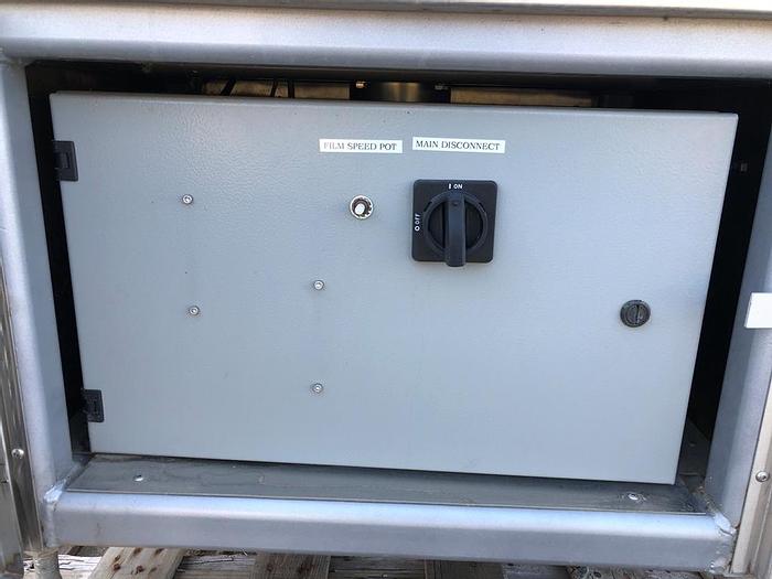 Used Labeler, Shrink Sleeve Applicator, Aesus, Plastic Film #S743800