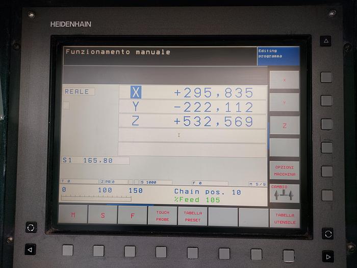 Usato Centro di Lavoro SERRMAC -  SERRTECH M1 - CNC HEIDENHAIN 530