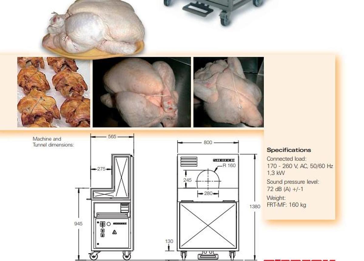 SIEBECK BRIDEUSE POUR RÖTI ET POULET FRT
