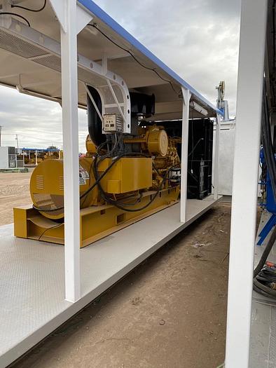 Used Caterpillar 3512C 600 V 1200 RPM 60 Hz Generators for drilling rig application