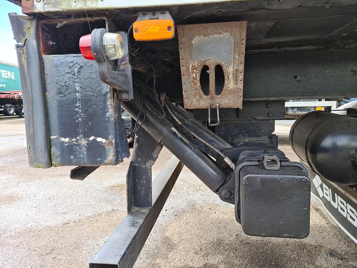 Used 2003 HFR 2 AXLE/ CITY/ FRIDGE TRAILER/ OPEN SIDE/ LOADING LIFT STEERING AXLE FRIDGE UNIT