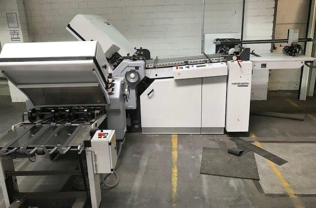 Used Heidelberg Stahlfolder Topline TD 6644FT with SAK 66 buckle folding 2004