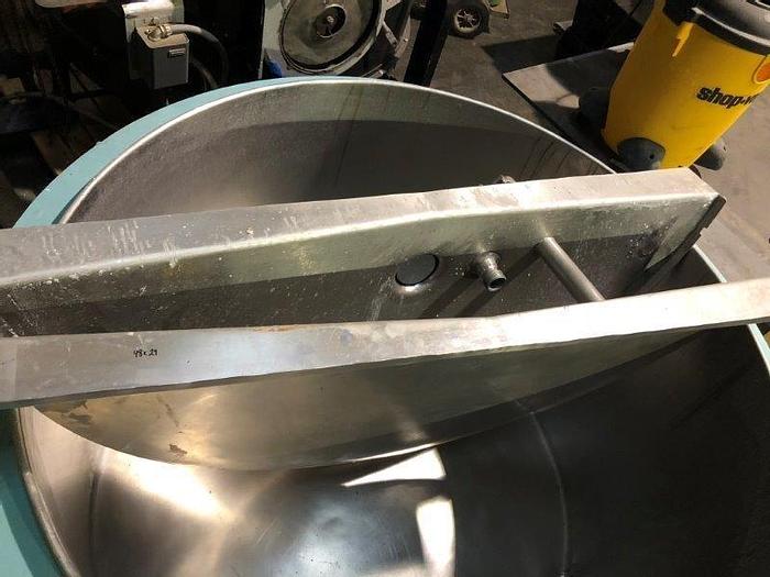 Used Tank, 250 Gallon, S/st, Jkt, Pasteurizer, Convex Bottom #C742055