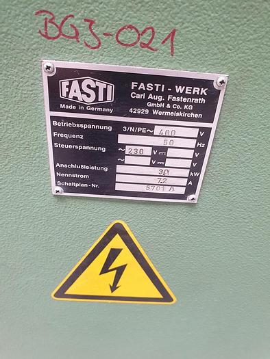 Gebraucht Motorische Tafelschere Fasti 525-20-2