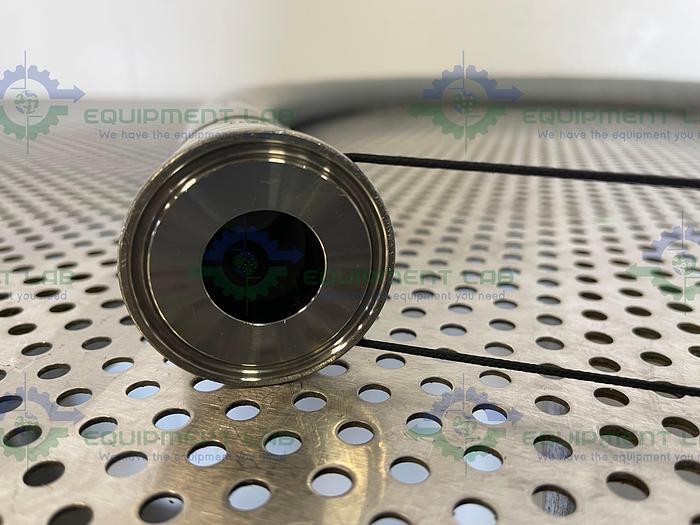 Used Saint Gobain PharmaSmooth 72" Chemflour Fluoropolymer Hose w/1" Sanitary Fitting