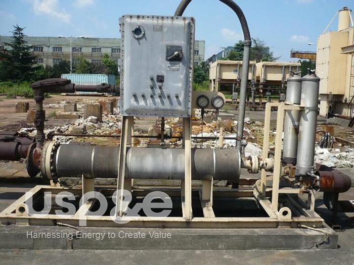 Used 66.9 MW 1992 Used GE LM5000-STIG Natural Gas Turbine Combine Cycle Plant