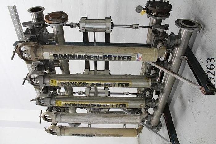 Used Ronningen Petter SS-A-205-BW-MX-AFC Series Tubular Backwashing Filter #29263