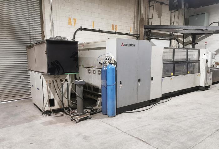Used 2002 Mitsubishi ML3015LVP CO2 Laser Processing Center