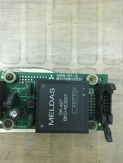 Used Mitsubishi, IAPA-01-G ,  PC Board, S/N-BY172B112G51