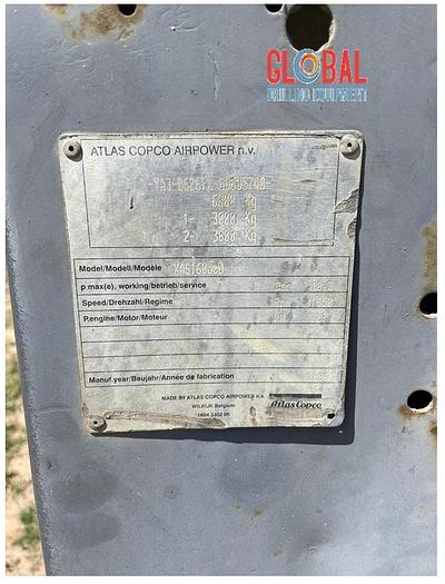 Used Item 0970 - 2006 Atlas Copco XAS1600 Portable Air Compressor