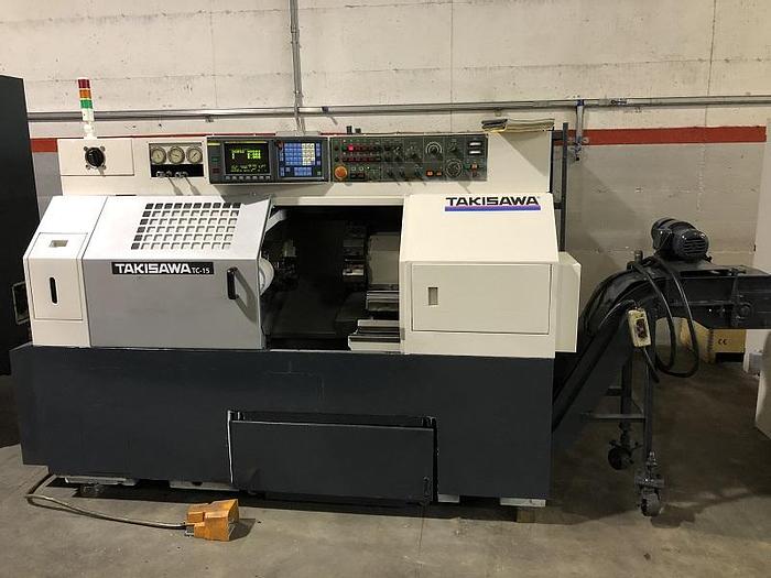 Usato TORNIO TAKISAWA TC - 15 CNC FANUC