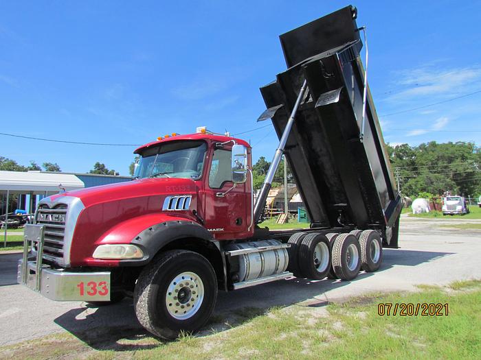 Used 2010 Mack GU813 Tri Axle Dump Truck
