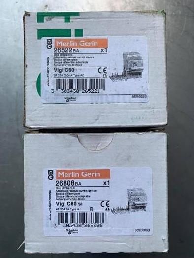 Merlin Gerin Schneider Multi 9 Vigi c60 26522 3p 2