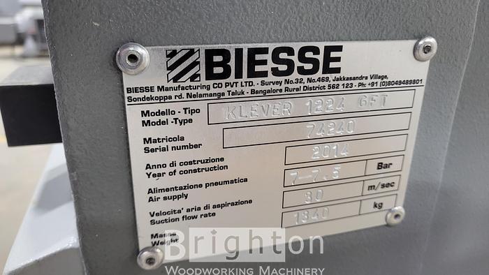 Used Biesse Klever 1224GFT Used CNC Machine #BM2400