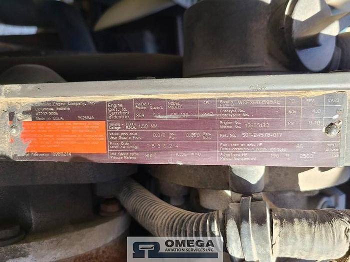 Used 1998 Tesco Freightliner Scissor Lift Truck / Maintenance Lift Truck