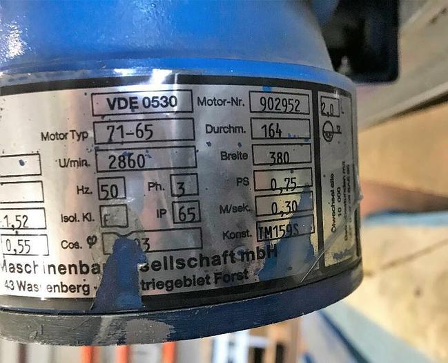 Gebraucht Gurtförderer, Steigförderer, Förderband 3,7 Meter