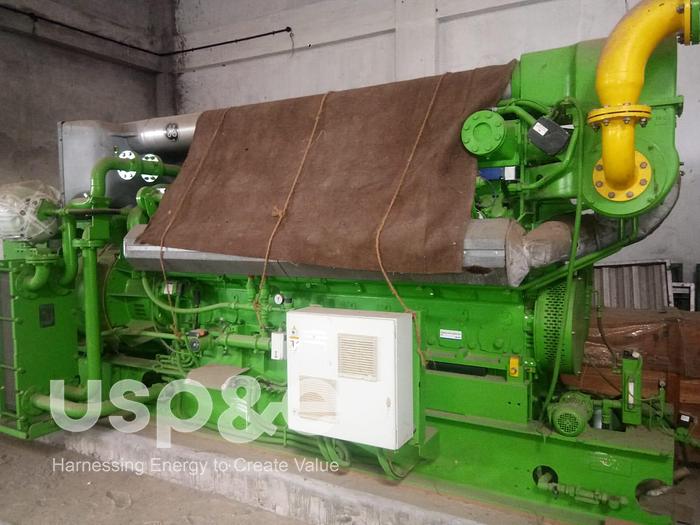 3 MW 2009 New Jenbacher JMS 620GS SL Natural Gas Generator