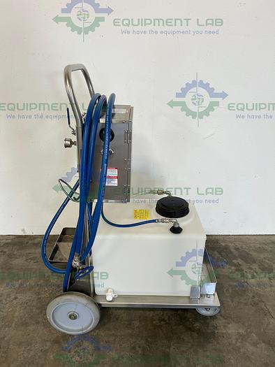 Used Lafferty  Portable 14 G Airless Foam Hose Drop Station  w/ Noco Battery Charger