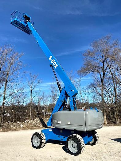Used 2013 GENIE S-60X TELESCOPIC BOOM LIFT
