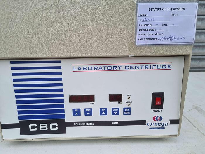 Used Omega C8C Centrifuge