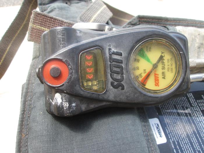 Used Scott NXG2 4.5 SCBA Harness
