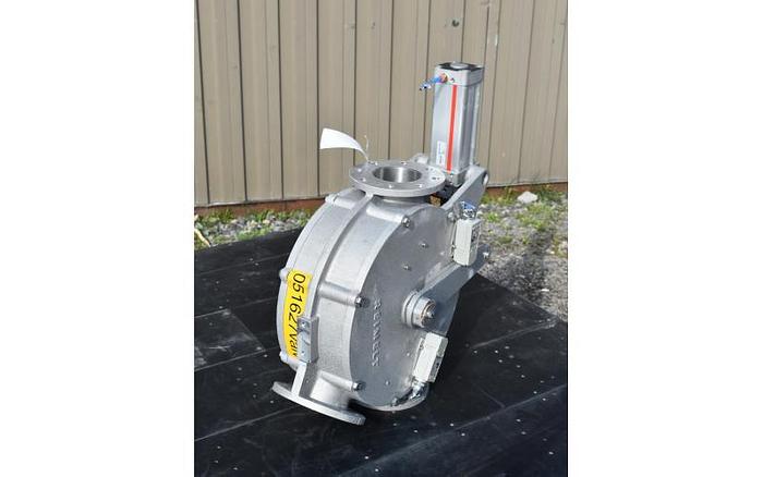 D'occasion USED 4'' TWO WAY DIVERTER VALVE, SANITARY