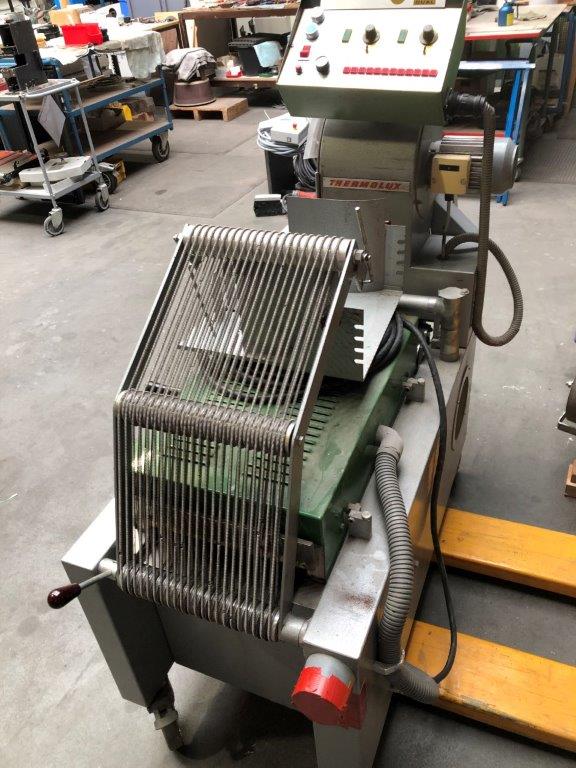 Used Thermo relief conveyor oven Euromag Ecamo Supermatic 25 luxe dual with straight feeder and delivery