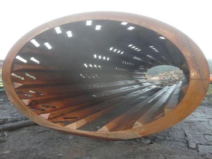 Used 9' x 40' Price Drum Debarker