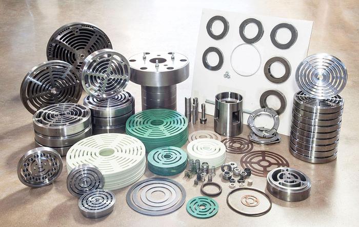 Pressure Packing Rebuild Kits for Ariel Gas Compressors.