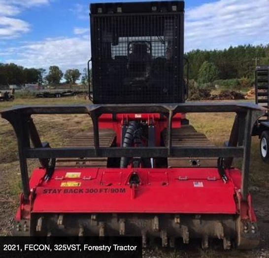 Used 2021 Fecon 325VST Forestry Tractor