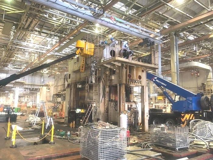 Used Press Sheet Stamping Mechanical Fukui MTE1100