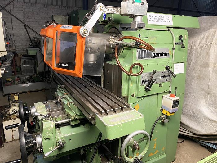Used Gambin 10N Universal Milling Machine