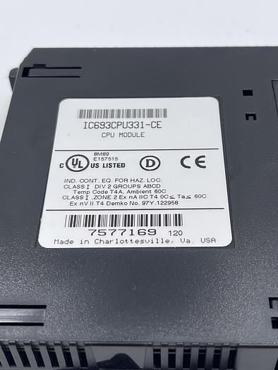 Used GE IC693CPU331-CE