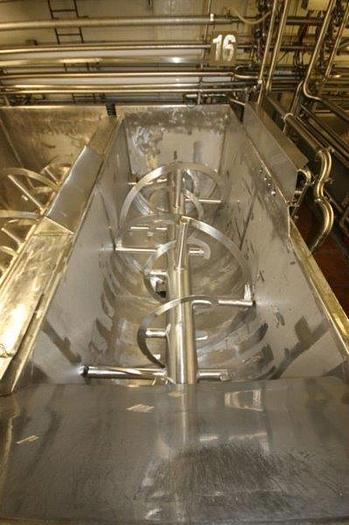 Used 250 CU. FT. RIBBON BLENDER - S/S - 100 HP