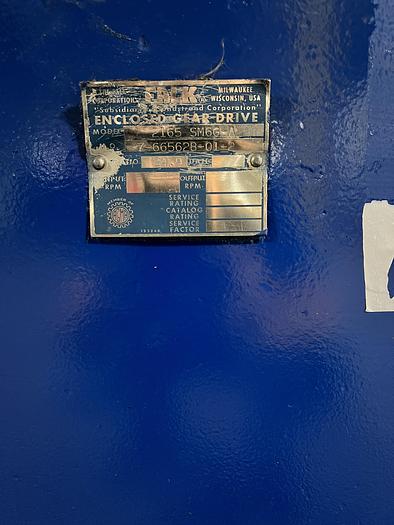 Used SIMPSON 26G  2165 SM6G-A GEAR BOX