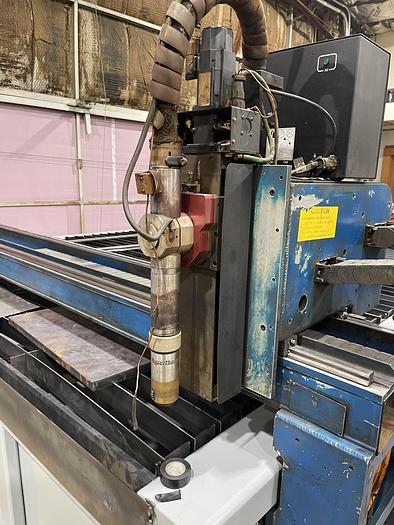 Used AKS Hy-Definition CNC Plasma Cutting Table Accu-kut